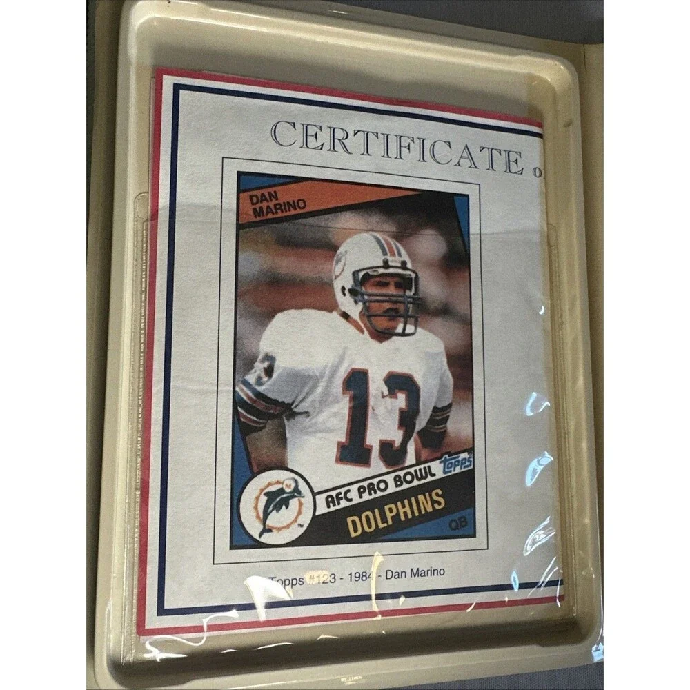 Dan Marino Highlander Mint 1984 Topps #123